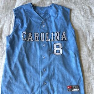 Nike Light Blue UNC Carolina Jersey sz Large